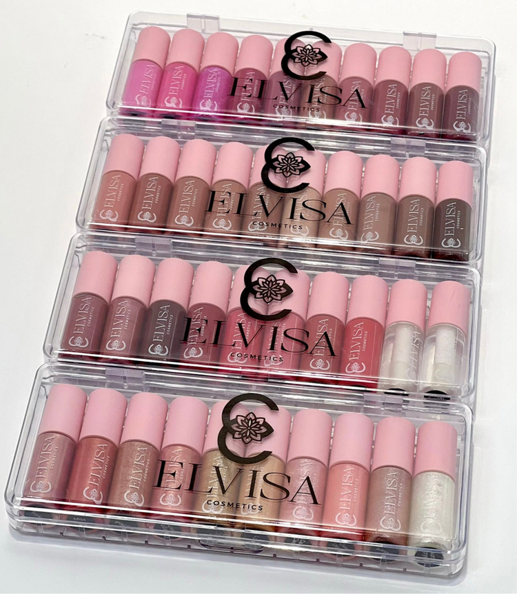 10 PIECE MINI LIPGLOSS SET