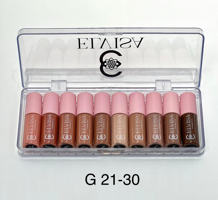 10 PIECE MINI LIPGLOSS SET