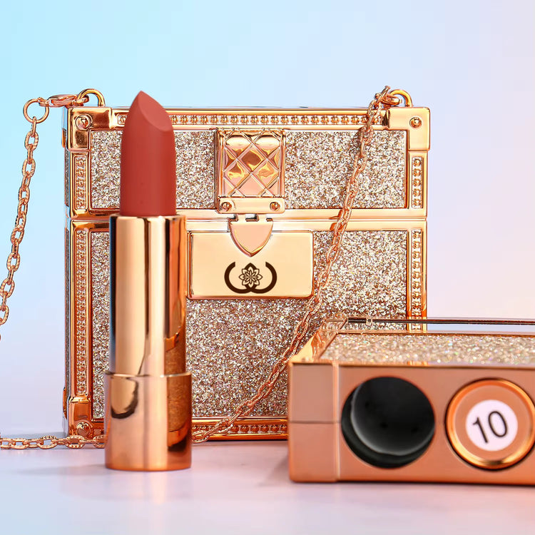 LUXURY 3 PIECE LIPSTICK BAG SET