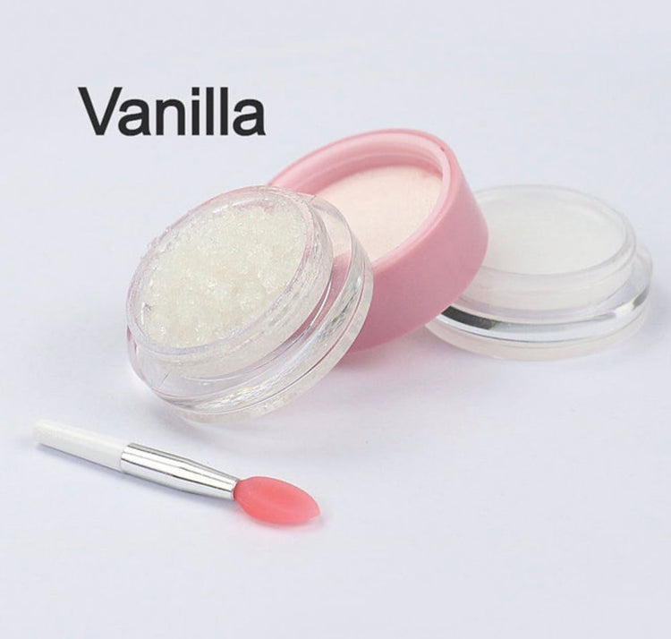 NATURAL 2 IN 1 LIP SCRUB/LIP BALM