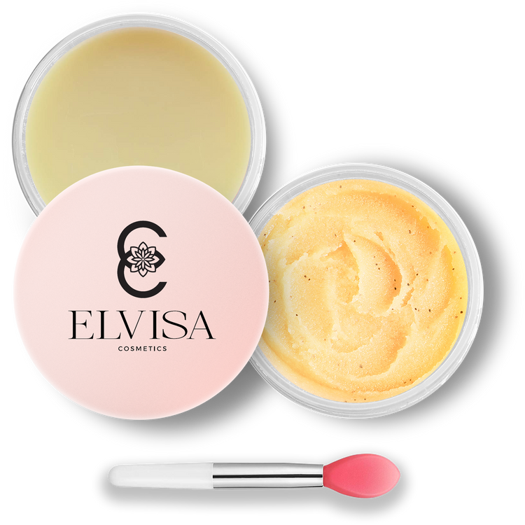 NATURAL 2 IN 1 LIP SCRUB/LIP BALM