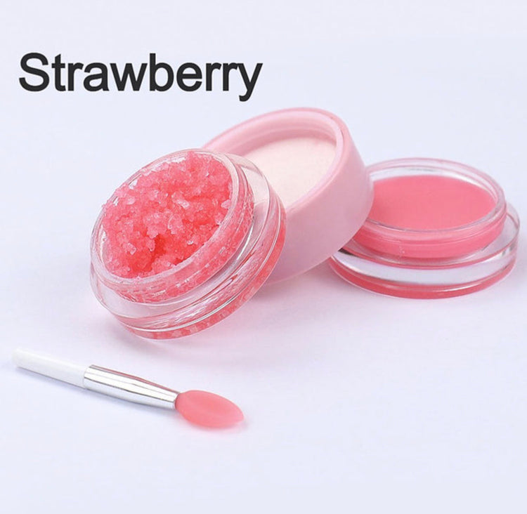 NATURAL 2 IN 1 LIP SCRUB/LIP BALM