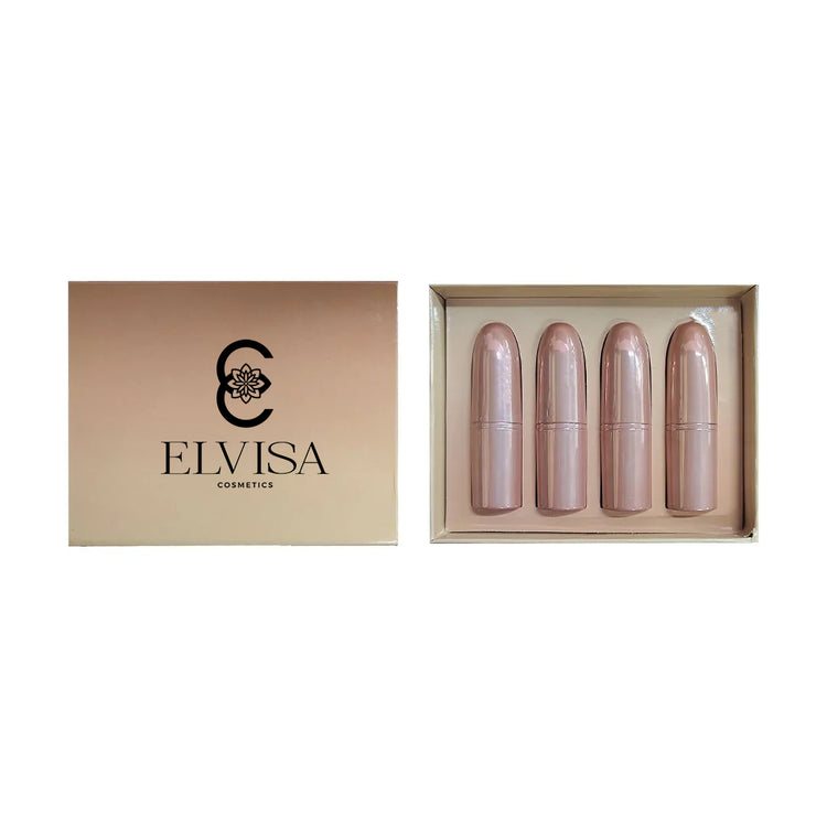 4 PIECE BULLET LIPSTICK SET