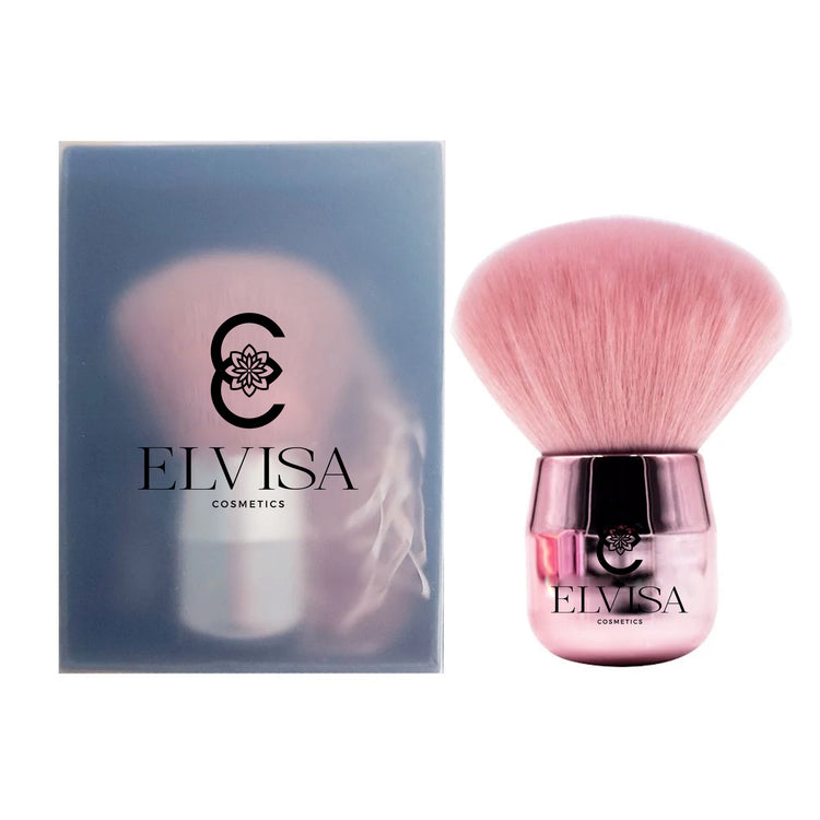SHORT HANDLE POWDER BRUSH W/ GIFT BOX