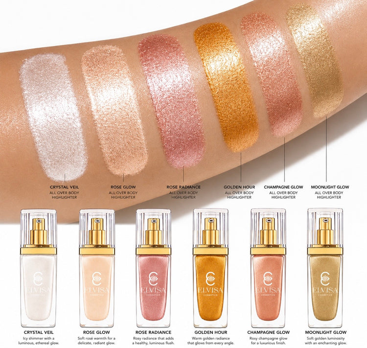 Elvisa Cosmetics Liquid Body Shimmer