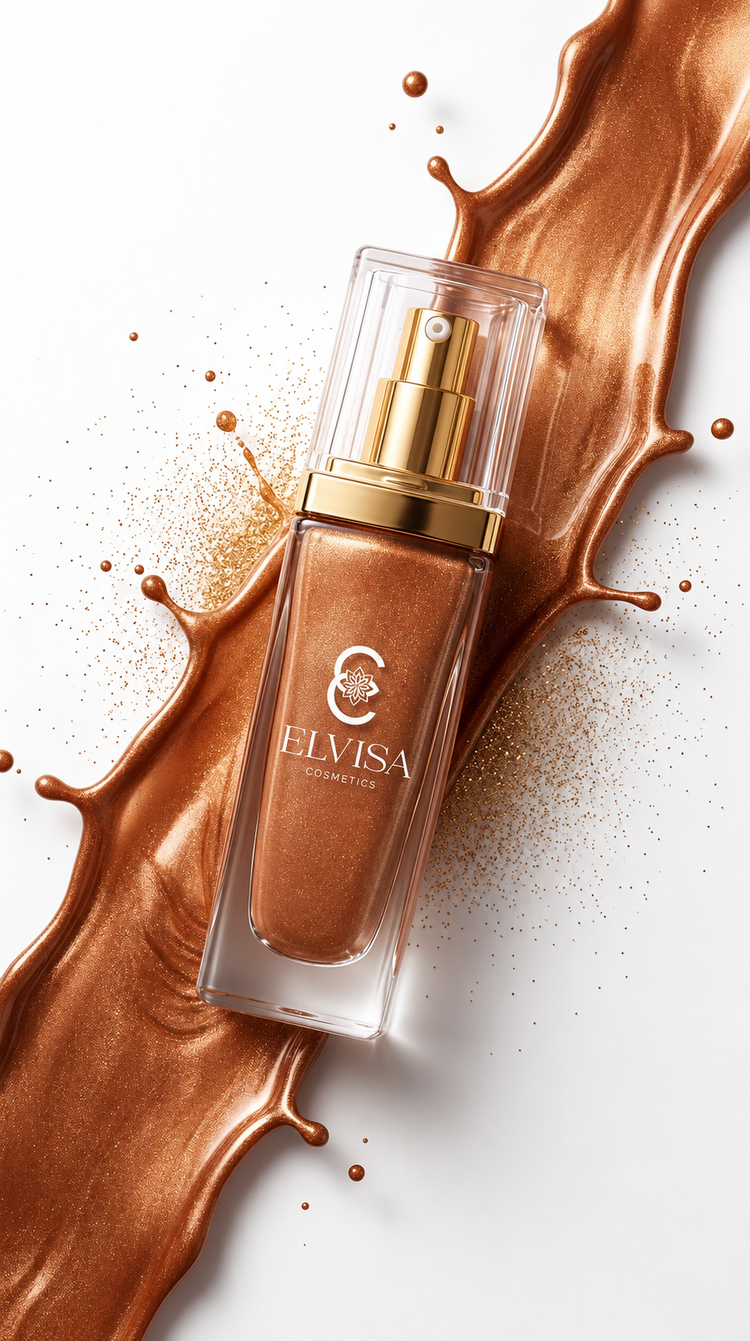 Elvisa Cosmetics Liquid Body Shimmer