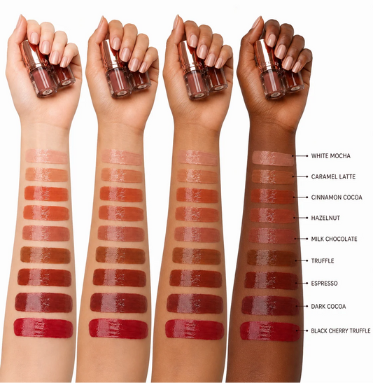 The Complete Chocolate Lip Glaze Collection