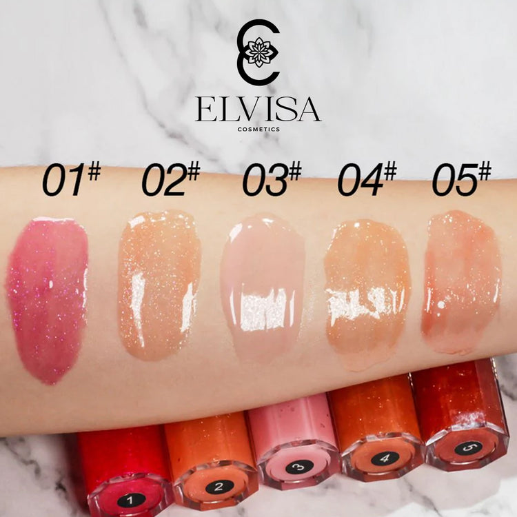 5 PIECE MARBLE LIPGLOSS SET