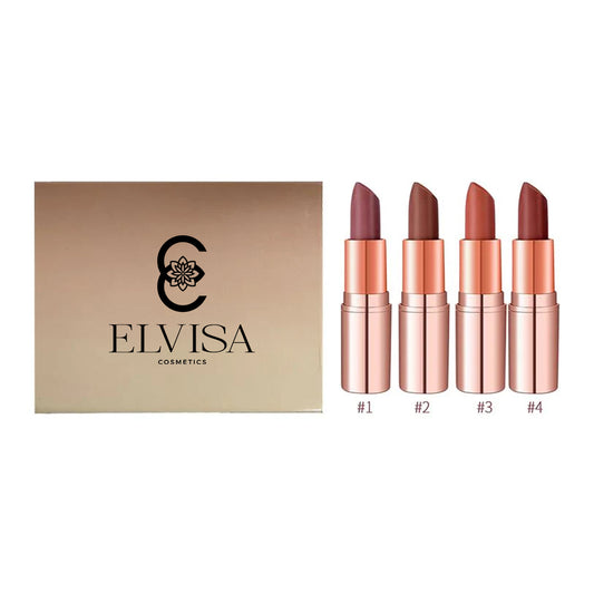 4 PIECE BULLET LIPSTICK SET