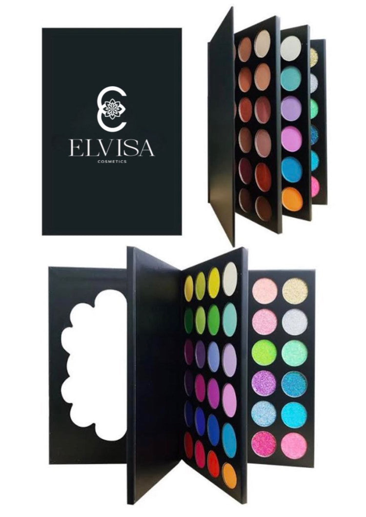72 COLOR THREE PAGES EYESHADOW BOOK
