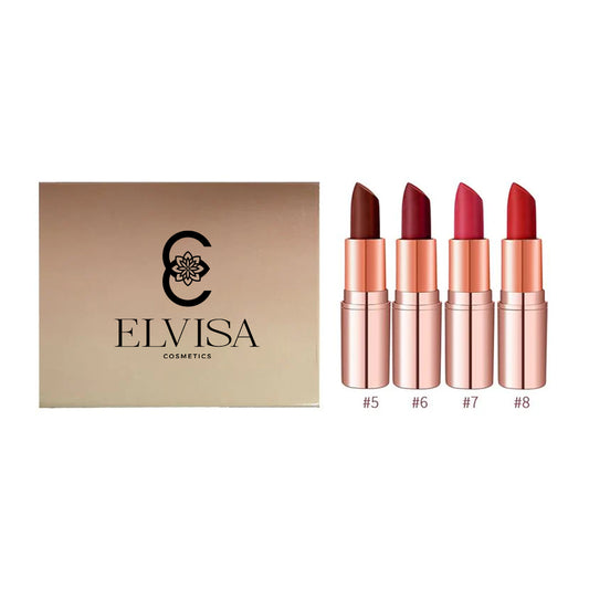 4 PIECE BULLET LIPSTICK SET